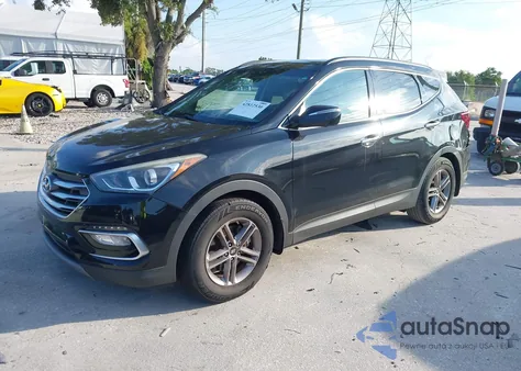 2018 Hyundai Santa Fe Sport 2.4L z USA, uszkodzony, nr VIN 5XYZU3LB2JG559958
